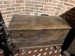 Oude houten kist, Ophalen