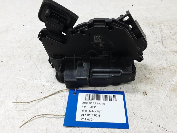 PORTIERSLOT RECHTS VOOR Q3 Sportback (F3N) (5TB837016B), Auto-onderdelen, Carrosserie, Audi, Voor, Rechts, Gebruikt