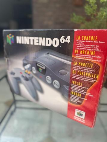 Nintendo 64 (N64) – Console originale en boîte beschikbaar voor biedingen