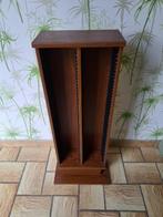 A vendre une armoire en bois pour 100 CD, Enlèvement, Comme neuf, Bois, CD