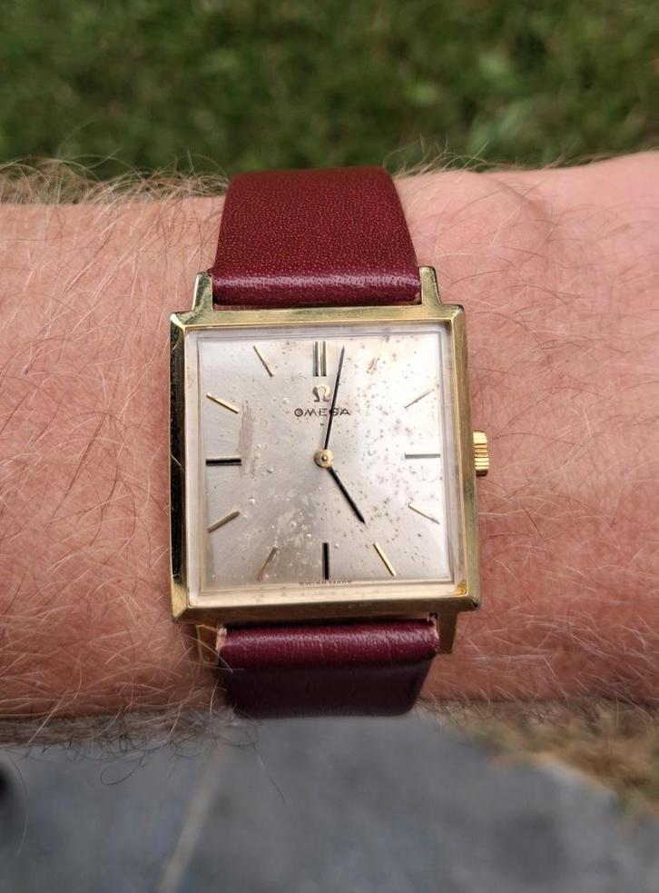 Montre Omega mécanique, Bijoux, Sacs & Beauté, Montres | Anciennes | Antiquités, Omega, Or, Enlèvement ou Envoi