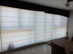 2 vouwgordijnen (Nieuw) - 252 x 215cm, Huis en Inrichting, Stoffering | Gordijnen en Lamellen, Ophalen, 200 cm of meer, Wit, Nieuw