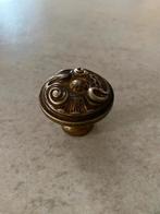 Kastdeurknop (24) in messing - vintage, Ophalen of Verzenden