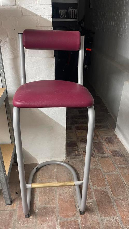 4 stevige barstoelen, Huis en Inrichting, Stoelen, Zo goed als nieuw, Vier, Overige kleuren, Ophalen