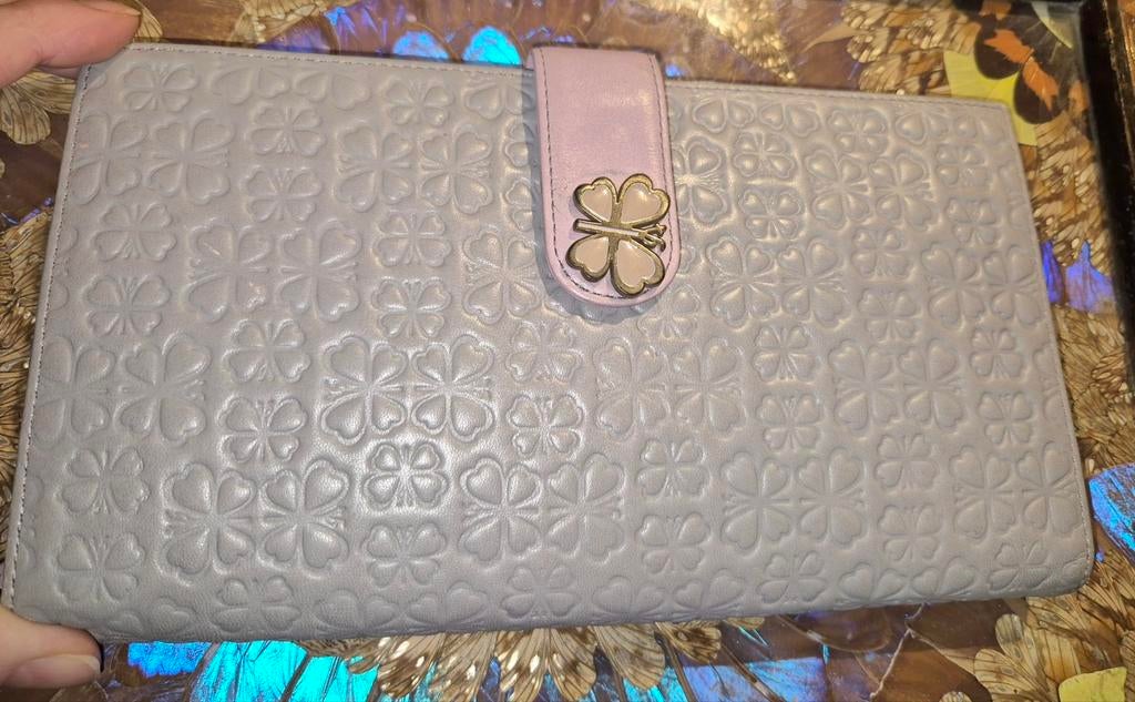 Ted Baker leren clutch portemonnee, Handtassen en Accessoires, Portemonnees, Zo goed als nieuw, Ophalen of Verzenden