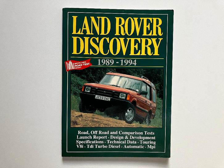 Land Rover DISCOVERY 1989-94 (Brooklands 100p.), Livres, Autos | Livres, Utilisé, Autres marques, Enlèvement ou Envoi
