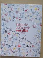 Année 2014 : Filatelieboek "Belgische postzegels vertellen 2, Sans timbre, Enlèvement ou Envoi