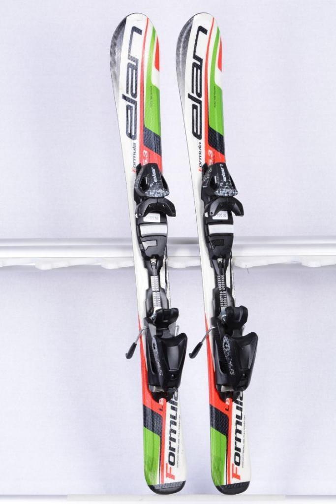 130 kinder ski's ELAN FORMULA, Green/red/white, Sport en Fitness, Skiën en Langlaufen, Gebruikt, Ski's, Ski, Carve, 100 tot 140 cm