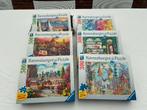 Lot van 6 puzzels met XL stukjes, Ophalen, Minder dan 500 stukjes, Gebruikt, Legpuzzel