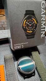 Garmin Venu 3, Zwart, Garmin, Ophalen of Verzenden, Zo goed als nieuw