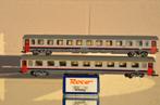HO Roco 2 voitures SNCB Type I6 A9 (45706)1ere+2eme classe, Envoi, Utilisé, Roco