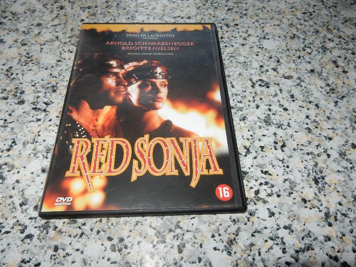 nr.2033- Dvd: red sonja - actie, Cd's en Dvd's, Dvd's | Actie, Actie, Vanaf 16 jaar, Ophalen of Verzenden