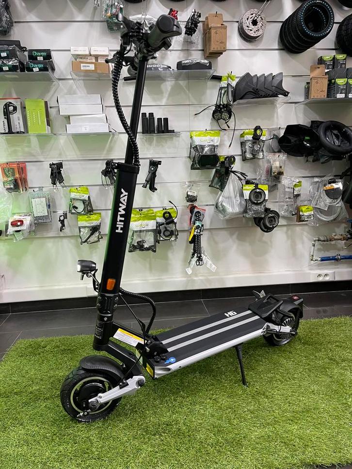 Trottinette électrique HITWAY H6 NEUVE double suspension, Fietsen en Brommers, Snorfietsen en Snorscooters, Nieuw, Ophalen