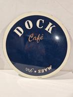 Maes Pils , DOCK Café emaille bord JMB PARIS ,diameter 60cm, Ophalen of Verzenden