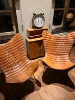 2 stoelen PTMD, Huis en Inrichting, Stoelen, Ophalen, Kunststof, Twee, Bruin