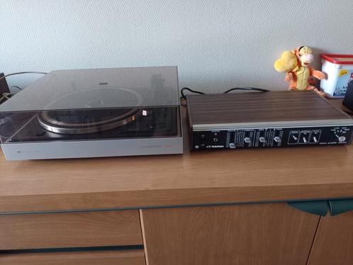Vintage retro platenspeler met versterker., Audio, Tv en Foto, Stereoketens, Zo goed als nieuw, Philips, Ophalen of Verzenden