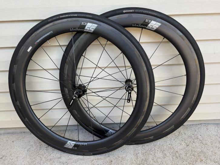 Vision SC55 TLR Carbon Tubeless Wielset, Fietsen en Brommers, Fietsonderdelen, Gebruikt, Racefiets, Wiel, Ophalen of Verzenden