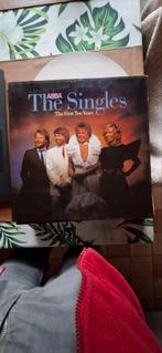 Dubbel LP ABBA - The singles, Cd's en Dvd's, Vinyl | Pop, Ophalen of Verzenden, 1980 tot 2000, Gebruikt, 12 inch