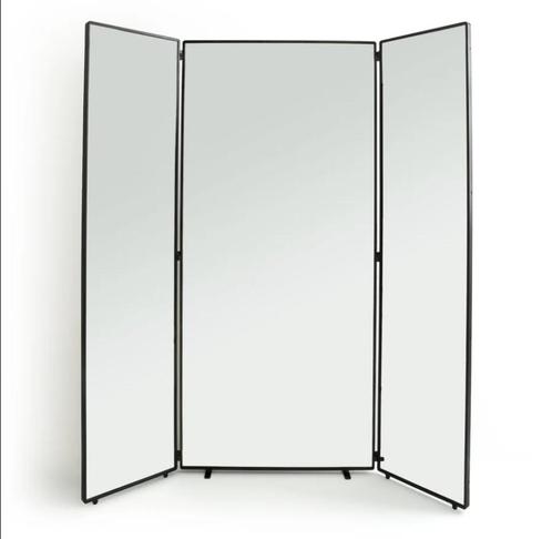 Drieluik Spiegel, Antiek en Kunst, Antiek | Spiegels, 150 tot 200 cm, 150 tot 200 cm, Rechthoekig, Ophalen