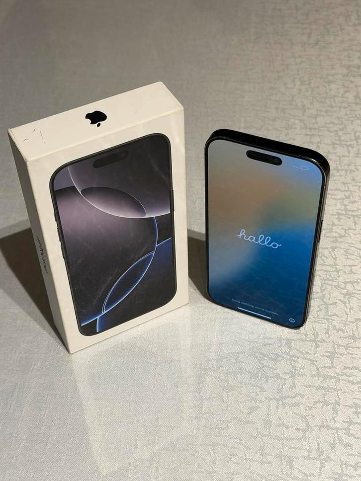 Iphone 16 pro, Telecommunicatie, Mobiele telefoons | Apple iPhone, Zo goed als nieuw, iPhone 16, Ophalen