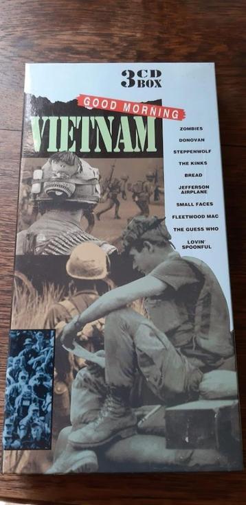 Goodmorning Vietnam 3 CD-box originele songs perfecte staat