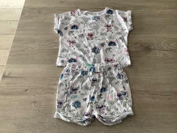Disney Stitch baby zomer pakje (Maat 74) beschikbaar voor biedingen