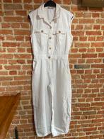 Witte jumpsuit L - ZARA, Kleding | Dames, Jumpsuits, ZARA, Ophalen of Verzenden, Zo goed als nieuw, Wit