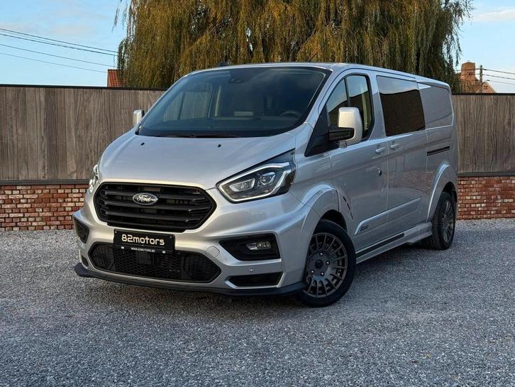 ford transit custom MS-RT/acc/L2/camera/carplay/btw/5-zit, Auto's, Bestelwagens en Lichte vracht, Bedrijf, Te koop, ABS, Achteruitrijcamera