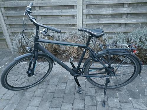 Fiets jongens/heren, Fietsen en Brommers, Fietsen | Jongens, Gebruikt, 22 inch, Handrem, Versnellingen, Ophalen