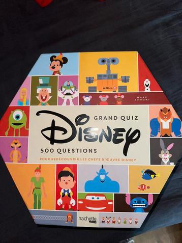 Jeu Grand Quizz Disney 500 questions 