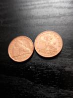 België 2 x 2 cent koper 1905 Fr en NL, Postzegels en Munten, Munten | België, Verzenden, Overig, Losse munt