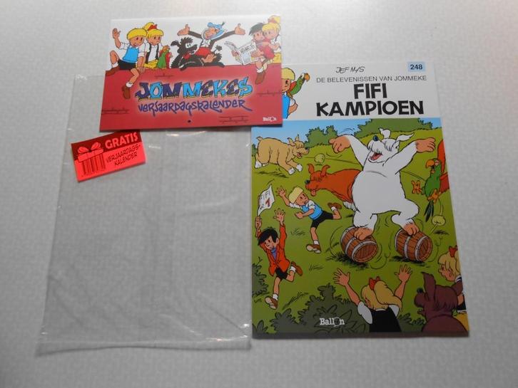 Jommeke 248 Fifi kampioen 2009 1 ste druk. Met bijlage., Boeken, Stripverhalen, Nieuw, Eén stripboek, Ophalen of Verzenden