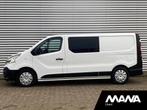 Renault Trafic 2.0 dCi 145PK T29 L2H1 DC Automaat Led Sideba, Auto's, Stof, Gebruikt, 4 cilinders, Wit