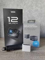 Gopro 12 + Dual Charger + 4 Batterijen (Nieuw), Ophalen of Verzenden, Nieuw, GoPro