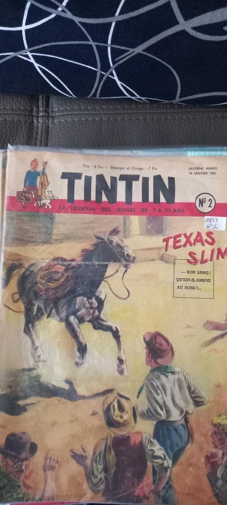 TINTIN revues 1953 - 1967, Livres, BD, Utilisé, Plusieurs BD, Enlèvement ou Envoi