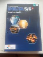 Delta 5/6 analyse deel 3, Boeken, Ophalen, ASO, Wiskunde A, Plantyn