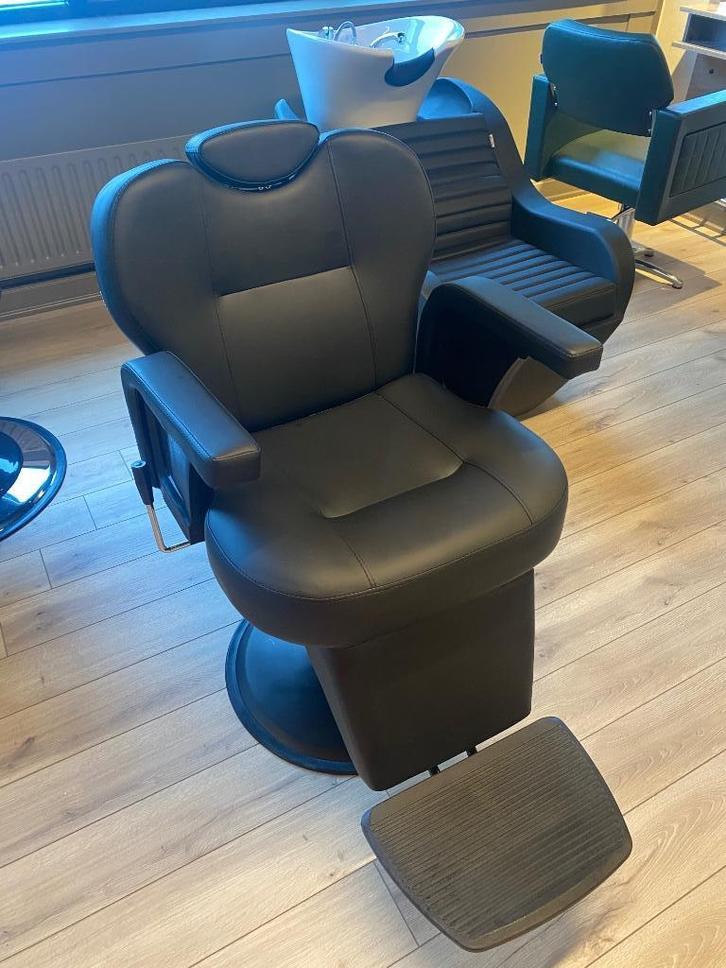 herenstoel barbierstoel barberchair barbershop knipstoel, Huis en Inrichting, Woonaccessoires | Overige, Nieuw, Ophalen of Verzenden