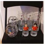 set bierglazen uit de Jupiler voetbalcollectie, Ophalen, Zo goed als nieuw, Glas of Glazen, Jupiler
