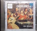 Quodlibet Vol.I New releases cd als nieuw!, CD & DVD, CD | Classique, Comme neuf, Envoi, Musique de chambre