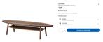 SALONTAFEL STOCKHHOLM, Huis en Inrichting, Ophalen, 50 tot 100 cm, Zo goed als nieuw, 150 tot 200 cm