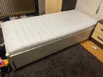 GRATIS bed 90x200 + matras + opbergruimte, Huis en Inrichting, Ophalen, Gebruikt, 90 cm, Eenpersoons