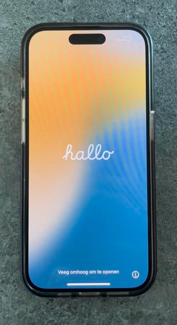 Apple iPhone 15 Pro, Telecommunicatie, Mobiele telefoons | Apple iPhone, 128 GB, Blauw, Ophalen of Verzenden, Zo goed als nieuw