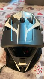 Wit/zwart Helm, Motoren, Kleding | Motorhelmen, Ophalen, Nieuw zonder kaartje, M, Overige merken