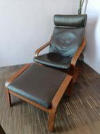 Lounge stoel - fauteuil, Ophalen, Gebruikt, 125 tot 150 cm, Hout
