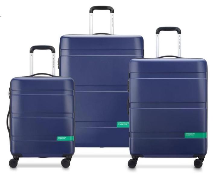 DELSEY PARIS x United Colors of Benetton - Now HARDSIDE, Handtassen en Accessoires, Koffers, Nieuw, Slot, Uitschuifbare handgreep