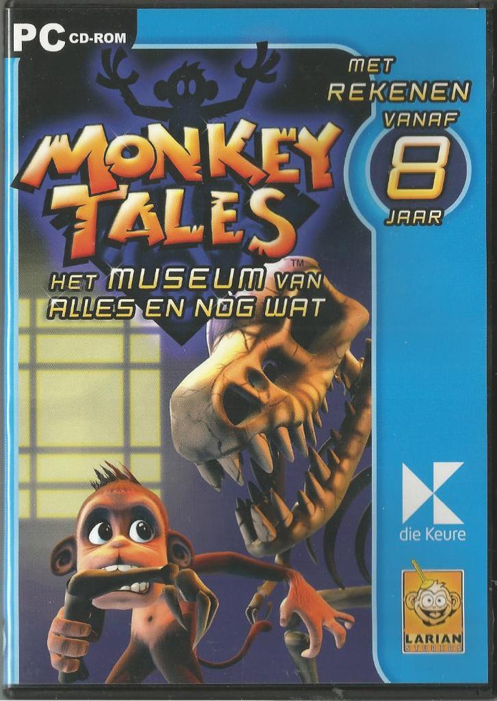 Monkey Tales cd-rom rekenspel, Cd's en Dvd's, Dvd's | Kinderen en Jeugd, Zo goed als nieuw, Educatief, Vanaf 6 jaar, Ophalen of Verzenden