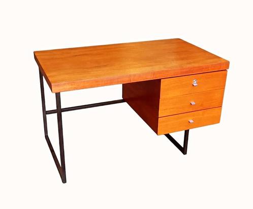 Vintage Pierre Guariche Meurop bureau mod „Standard” jaren 6, Huis en Inrichting, Bureaus, Zo goed als nieuw, Bureau, Ophalen