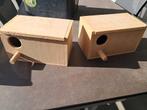 2 broedblokken voor kleine parkieten., Dieren en Toebehoren, Ophalen, Zo goed als nieuw, Kooi-accessoires