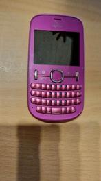 Nokia Asha 201, Rose, Utilisé, Clavier physique, Sans abonnement
