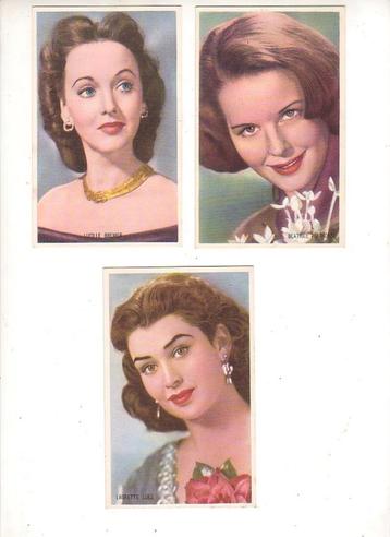 Vieilles stars de cinéma/Kwatta/Femmes/3 pièces, Envoi, Comme neuf, Film, Photo ou Carte